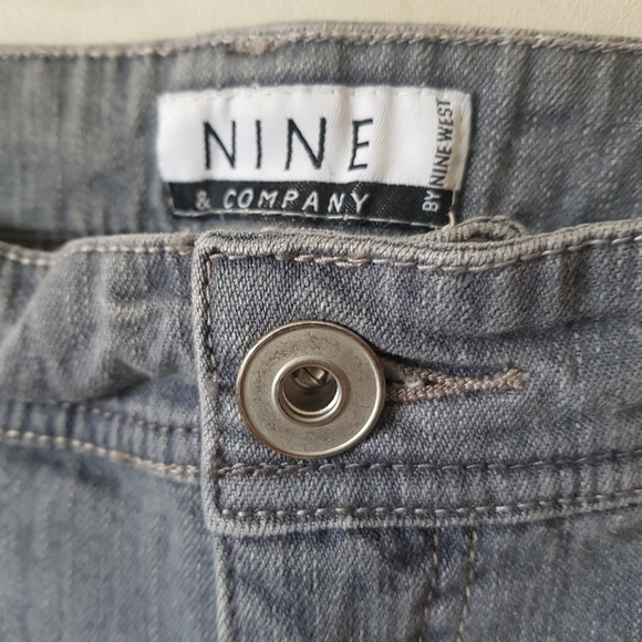 Nine & Company by Nine West High Rise Wide Leg Jeans - Picture 8 of 10